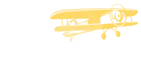 Petit avion jaune mobile